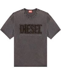DIESEL - T-Rawboxt Embroidery Short-Sleeve T-Shirt - Lyst