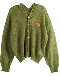 Magliano - Drew Barrymore Logo-Patch Cardigan - Lyst