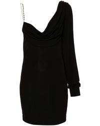 DSquared² - Chain-Detail Crepe Dress - Lyst