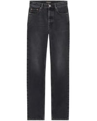 Saint Laurent - Straight-Leg Jeans - Lyst