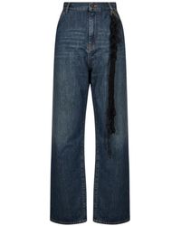 DARKPARK - Lisa Jeans Met Franje En Vervaagd Effect - Lyst