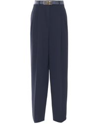 Max Mara - Neottia Hose Mit Gürtel - Lyst