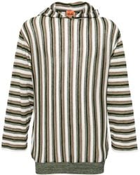 VITELLI - Sudadera a rayas con capucha - Lyst