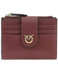 Pinko - Love Birds Leather Wallet - Lyst