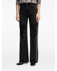 Sisley - Vaqueros Con Detalles - Lyst