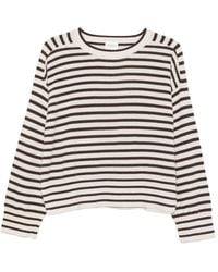 Closed - Jersey A Rayas De Manga Larga - Lyst