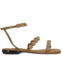 Ash - Regy Sphere-Embellished Suede Sandals - Lyst