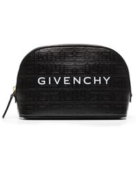 Givenchy - Logo-print Embossed Clutch Bag - Lyst