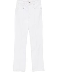 Isabel Marant - Cotton Straight Jeans - Lyst