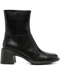 Vagabond Shoemakers - Leather Block-Heel Ankle Boots - Lyst