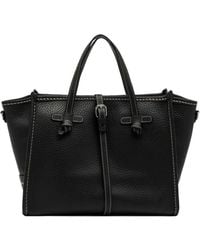 Gianni Chiarini - Miss Marcella 32 Leather Trim Tote Bag - Lyst