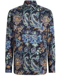 Etro - Paisley Floral Long-Sleeves Shirt - Lyst