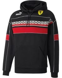 PUMA - Logo-Print Hoodie - Lyst
