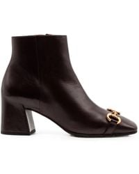 Mara Bini - Leather Ankle Boots - Lyst