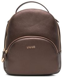 Liu Jo - Rucksack Mit Logo-Schild - Lyst