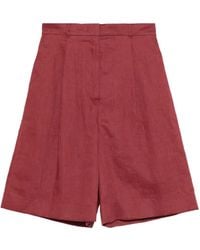 Max Mara - Caravan Tailored Knee-Length Shorts - Lyst