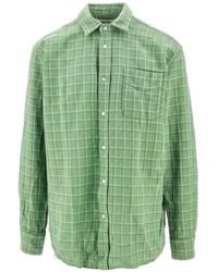 Forét - Scout Check-Pattern Shirt - Lyst