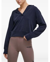 Casall - V-Neck Hoodie - Lyst