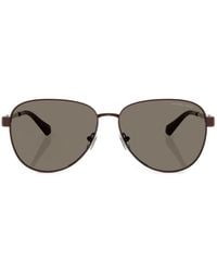 Michael Kors - Biarritz Pilot-Frame Sunglasses - Lyst