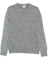 Doppiaa - Marl-Knit Crew-Neck Sweater - Lyst
