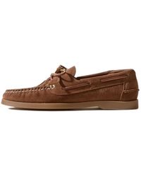 Hereu - Saler Nautic Suede Boat Shoes - Lyst