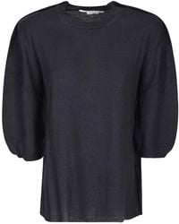 Comme des Garçons - Puff-Sleeve Knitted Sweater - Lyst