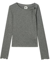 B+ AB - Knot-Detail Long-Sleeve Top - Lyst