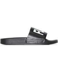 VTMNTS - Slogan-Print Slides - Lyst