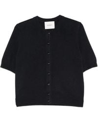 Lisa Yang - Marene Short-Sleeve Cardigan - Lyst