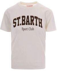 MC2 Saint Barth - Emilie Sport Club Short-Sleeve T-Shirt - Lyst