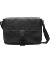 Burberry - チェック メッセンジャーバッグ - Lyst