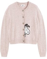 Chinti & Parker - X Peanuts Snoopy Peekabow Cardigan - Lyst