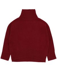 Fortela - High-Neck Cashmere Sweater - Lyst