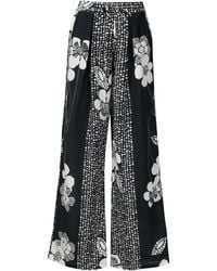 Amir Slama - Floral-Print Straight-Leg Trousers - Lyst