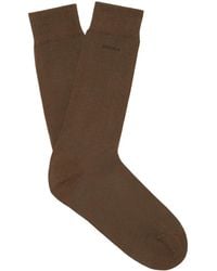 ZEGNA - Logo-Intarsia Socks - Lyst
