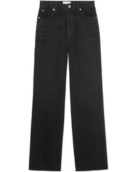 FRAME - Streamline Button-Fastening Jeans - Lyst
