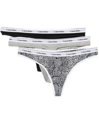 Calvin Klein - Logo-Waistband Briefs (Pack Of Three) - Lyst