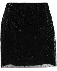 Ermanno Scervino - Mini-Rok Verfraaid Met Kristallen - Lyst