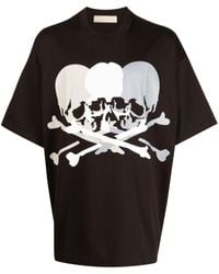 MASTERMIND WORLD - T-shirt en coton à imprimé tête de mort - Lyst