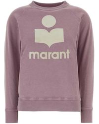 Isabel Marant - Millyny Logo-Print Raglan-Sleeve Sweatshirt - Lyst