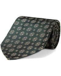 RRL - Geometric-Print Silk Tie - Lyst