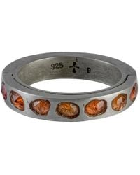 Parts Of 4 - Sterling Sistema Sapphire Ring - Lyst