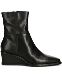 Vagabond Shoemakers - Aino Zip-Detail Wedge Ankle Boots - Lyst