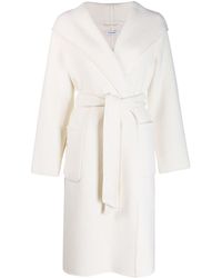 P.A.R.O.S.H. Abrigo Lex estilo capa - Blanco