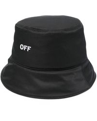 Off-White c/o Virgil Abloh - Fuera de sombrero de cubo de reversibilios blancos - Lyst