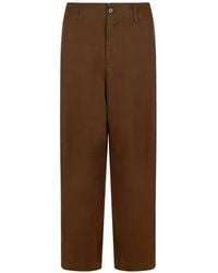 FRAME - Pantalones Con Bajos Y Botones - Lyst