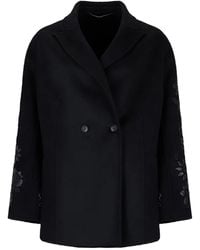 Ermanno Scervino - Floral Appliqué Jacket - Lyst