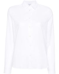 Aspesi - Chambray Cotton Shirt - Lyst