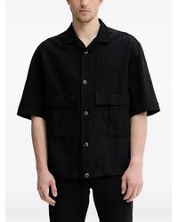 Barena - Camicia A Maniche Corte Con Tasca - Lyst