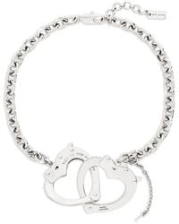 Marc Jacobs - The Heart Handcuff Necklace - Lyst